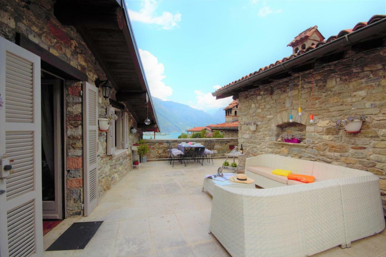 L'Antico Borgo Aparthotel Cremia Eksteriør bilde